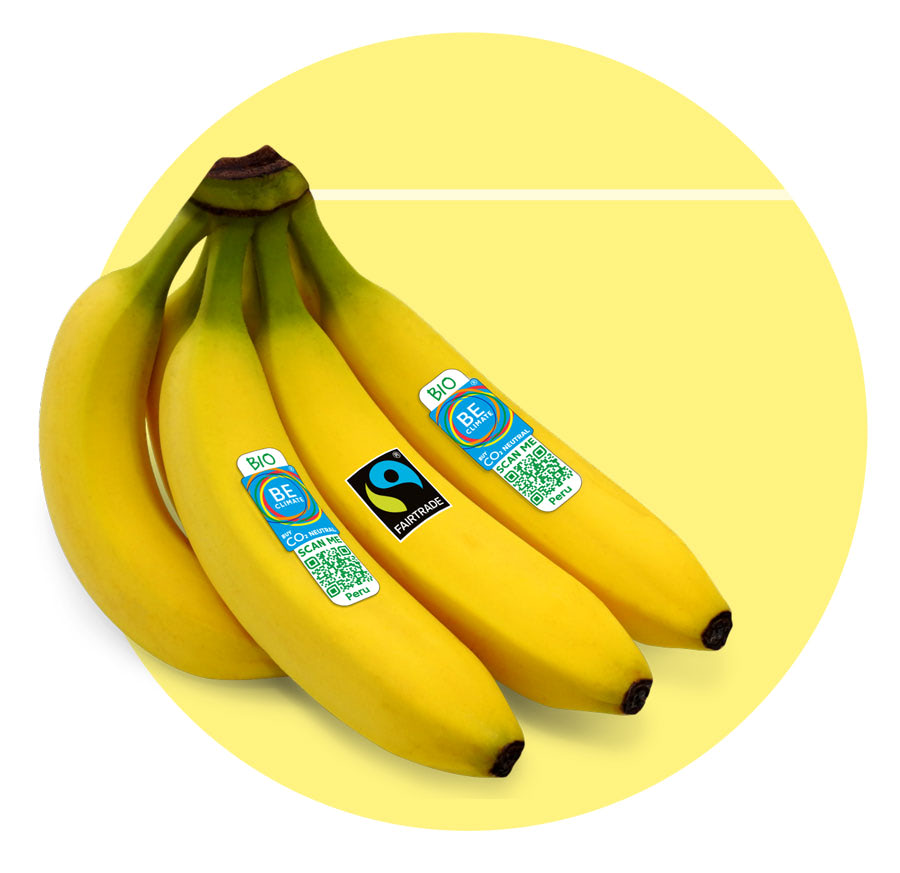 CLIMATE NEUTRAL BANANAS | BE CLIMATE